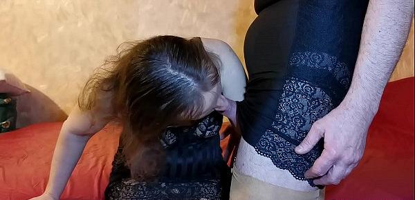  Husband in stockings fucks her without mercy